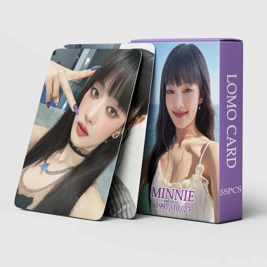 Hộp 55 tấm hình Lomo Card i-dle Minnie - Thẻ giảm giá 57.200đ, giá gốc 70.928đ 3 Hộp 55 tấm hình Lomo Card i-dle Minnie - Thẻ giảm giá 57.200đ, giá gốc 70.928đ 3
