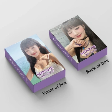 Hộp 55 tấm hình Lomo Card i-dle Minnie - Thẻ giảm giá 57.200đ, giá gốc 70.928đ