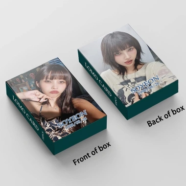 Hộp 55 tấm Hình Lomo Card i-dle Soyeon Thẻ in ảnh giá ưu đãi 57.200 VND 7