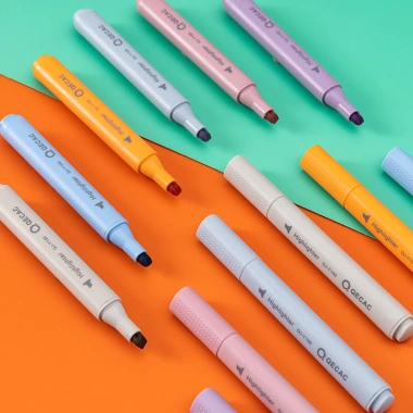 Hộp 6 Bút Highlight Pastel Dễ Thương 12cm - Viết Trang Trí, Bút Dạ Quang Giá Ưu Đãi 35k