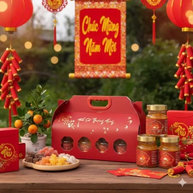 Hộp 6 Hũ Yến Chưng Dewi's Nest Nguyên Chất Quà Sức Khỏe Sang Trọng, Tinh Tế 2.025