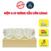 Hộp 6 ly đèn cầy mãng cầu lớn 125ml - Ly thủy tinh làm nến bơ, cúng Phật, giảm giá 98.000đ