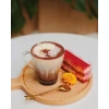 Hộp 6 ly thủy tinh 2 tầng khía đáy, cốc chịu nhiệt 240‑320ml – Thích hợp cafe, nước ép, soda, chỉ 140.000₫ 3