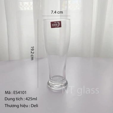 Hộp 6 Ly thủy tinh 450ml - Ly uống bia, sinh tố, giá sỉ 155.000đ giảm mạnh 2