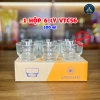 Hộp 6 ly thủy tinh VTC56 100ml - Nguyên liệu làm nến, đèn cầy, cúng Phật, chỉ 58.000đ