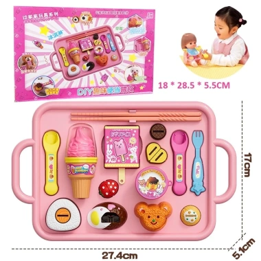Hộp 6 Món Đồ Chơi Ăn Bánh Pudding Dâu Tây Toben Gấu Ramen – Tăng Sáng Tạo Bé 3 Hộp 6 Món Đồ Chơi Ăn Bánh Pudding Dâu Tây Toben Gấu Ramen – Tăng Sáng Tạo Bé 3