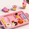 Hộp 6 Món Đồ Chơi Ăn Bánh Pudding Dâu Tây Toben Gấu Ramen – Tăng Sáng Tạo Bé 4