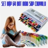 Hộp 64 Màu Bút Crayon Cho Bé 2‑10 Tuổi Phát Triển Tư Duy Sáng Tạo, Giá 80k