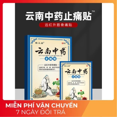 Hộp 8 miếng Dán Ngải Cứu Giảm Đau Nhanh, Hiệu Quả - Chỉ 5.000₫ (Giá gốc 6.450₫)