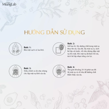 Hộp 8 miếng mặt nạ dừa lên men tự nhiên dưỡng ẩm trắng ngăn lão hoá MiunGlab 25g 338.000 6 Hộp 8 miếng mặt nạ dừa lên men tự nhiên dưỡng ẩm trắng ngăn lão hoá MiunGlab 25g 338.000 6
