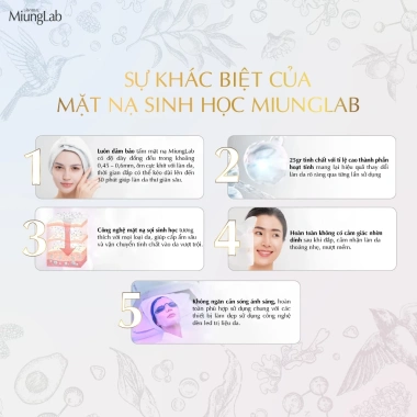 Hộp 8 miếng mặt nạ dừa lên men tự nhiên dưỡng ẩm trắng ngăn lão hoá MiunGlab 25g 338.000