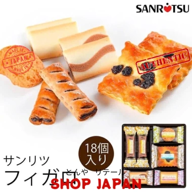 Hộp bánh tết Nhật Bản Cookie Sanritsu FIGARO 18 bánh - Giá ưu đãi 180.000đ 3 Hộp bánh tết Nhật Bản Cookie Sanritsu FIGARO 18 bánh - Giá ưu đãi 180.000đ 3