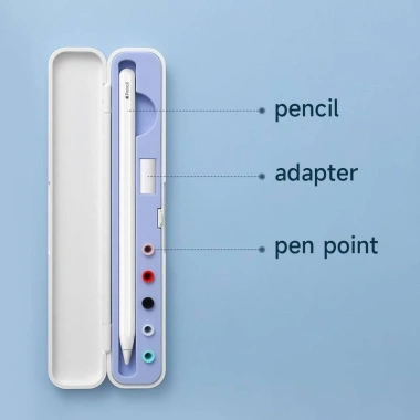 Hộp Bảo Quản Apple Pencil USB‑C – Vỏ Bút Cảm Ứng, Phụ Kiện iPad, Nib Case 2
