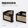 Hộp bảo quản gỗ chắc chắn Retro - Giỏ sách, đồ ăn nhẹ, mỹ phẩm, trang trí nhà, giảm giá 216.432 VND 3