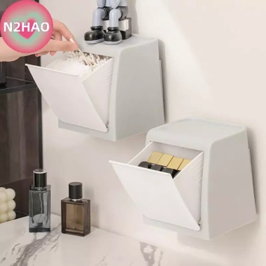 Hộp Bảo Quản N2HAO Treo Tường Phòng Tắm Không Đục Lỗ - Buet, Khăn Kinh Nguyệt, Khăn Giấy, Giá Ưu Đãi 127.820 Hộp Bảo Quản N2HAO Treo Tường Phòng Tắm Không Đục Lỗ - Buet, Khăn Kinh Nguyệt, Khăn Giấy, Giá Ưu Đãi 127.820