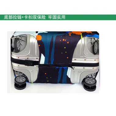 Hộp bảo vệ hành lý Nữ thần - Vỏ du lịch chống bụi vải co giãn dày, quà Giáng sinh
