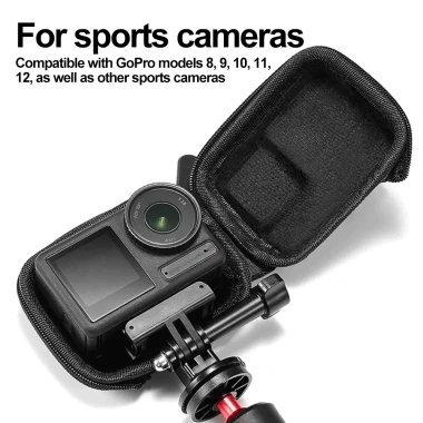 Hộp bảo vệ Mini chống sốc Carabiner cho GoPro Hero 12-7 - Vỏ cứng camera thể thao