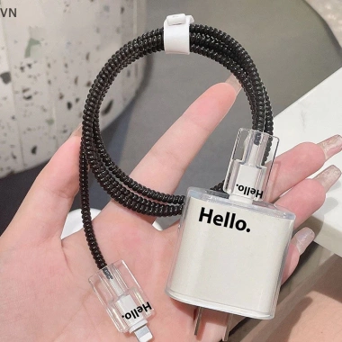 Hộp bảo vệ sạc Mingxuan2 Ins vỏ nhện cuộn dây chống vỡ 20W iPhone12/13/14 - 50.600 VND Hộp bảo vệ sạc Mingxuan2 Ins vỏ nhện cuộn dây chống vỡ 20W iPhone12/13/14 - 50.600 VND