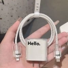 Hộp bảo vệ sạc Mingxuan2 Ins vỏ nhện cuộn dây chống vỡ 20W iPhone12/13/14 - 50.600 VND 2