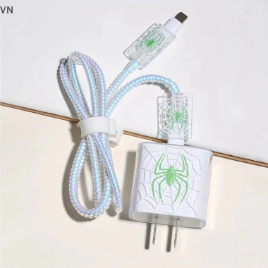 Hộp bảo vệ sạc Mingxuan2 Ins vỏ nhện cuộn dây chống vỡ 20W iPhone12/13/14 - 50.600 VND 17 Hộp bảo vệ sạc Mingxuan2 Ins vỏ nhện cuộn dây chống vỡ 20W iPhone12/13/14 - 50.600 VND 17