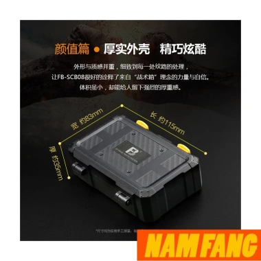 Hộp bảo vệ thẻ nhớ CF/SD & hộp đựng pin chống va chạm, chống nước - Giá chỉ 40.000 VND 2