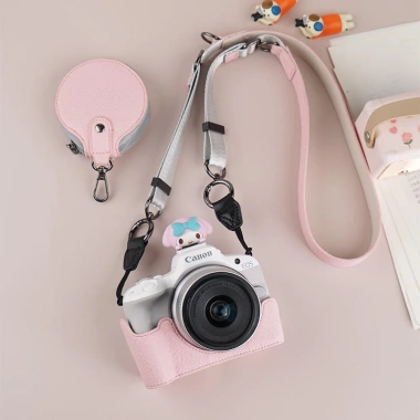 Hộp bảo vệ, túi đựng Canon R50 + vỏ đế Canon R10 R100 Retro dễ thương 392k 3 Hộp bảo vệ, túi đựng Canon R50 + vỏ đế Canon R10 R100 Retro dễ thương 392k 3