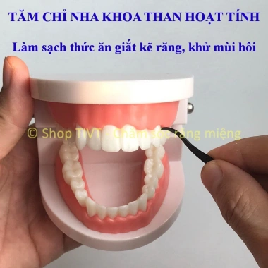 Hộp bỏ túi 10 tăm răng nhựa 2 đầu, đầu tăm và chỉ nha khoa, vệ sinh răng, 35.000 VND