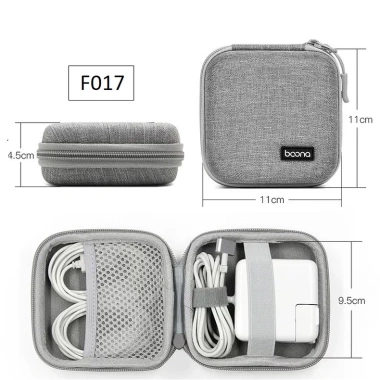 Hộp Boona vỏ cứng đựng sạc cáp iPhone, tai nghe, thẻ nhớ – F001/F002/F003, Vu Studio, giảm 85.000₫