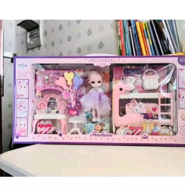 Hộp búp bê trang điểm cho bé - Đồ chơi sáng tạo, giảm giá còn 120.000 VND 2
