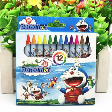 Hộp Bút Sáp 12 Màu Hoạ Tiết Đáng Yêu Cho Bé Mẫu Giáo FREESHIP Giá 11.987₫