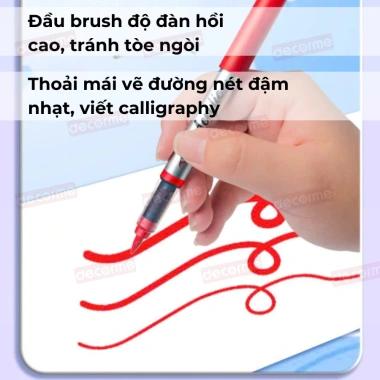 Hộp Bút Sơn Màu Queenstar Acrylic Roller Nhựa Trong Decorme Vintage Giảm 22% chỉ 120.900₫ 2