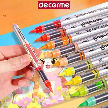 Hộp Bút Sơn Màu Queenstar Acrylic Roller Nhựa Trong Decorme Vintage Giảm 22% chỉ 120.900₫ 7