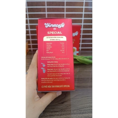 Hộp Cà phê sữa Vinacafe Special 306g - 18 gói 17g, Giá chỉ 55.000 đồng, Tiết kiệm ngay 3