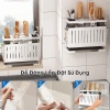 Hộp cài dao kéo đa năng đựng đũa kim loại sơn tĩnh điện sang trọng - 190k 4