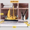 Hộp Cắm Bút Doanh Nhân Thuận Buồm - Đồng Mạ Vàng 24K, Pha Lê K9, Kèm Hộp Quà 9