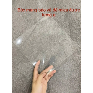 Hộp cắm hoa xách tay mở cửa sổ Mica đôi, hoa tươi, sáp, lụa, quà bất ngờ 43k