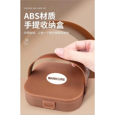 Hộp cắt móng tay 8 món thép không gỉ - Đầy đủ, bền bỉ, giảm giá 60.500₫ 3