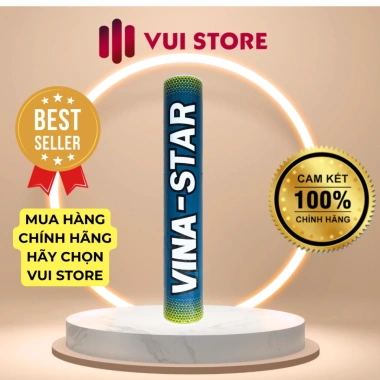 Hộp cầu lông Vina Star Xanh 12 quả - Chính hãng, phù hợp chơi phong trào, thi đấu, trình độ 1 năm+ - Giá 164.000 5
