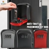 Hộp chìa khóa treo tường di động - Bảo mật 4 số, chống nước, lý tưởng cho văn phòng