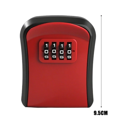 Hộp chìa khóa treo tường di động - Bảo mật 4 số, chống nước, lý tưởng cho văn phòng 10