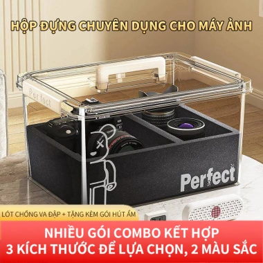 Hộp Chống Ẩm Máy Ảnh Camera Du Lịch Chính Hãng - Chống Sốc, Chống Mốc Cao Cấp Giá 120.750