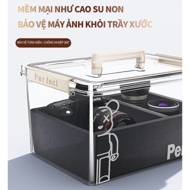 Hộp Chống Ẩm Máy Ảnh Camera Du Lịch Chính Hãng - Chống Sốc, Chống Mốc Cao Cấp Giá 120.750 6 Hộp Chống Ẩm Máy Ảnh Camera Du Lịch Chính Hãng - Chống Sốc, Chống Mốc Cao Cấp Giá 120.750 6
