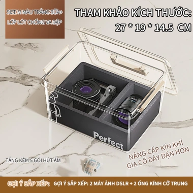 Hộp Chống Ẩm Máy Ảnh Camera Du Lịch Chính Hãng - Chống Sốc, Chống Mốc Cao Cấp Giá 120.750