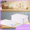 Hộp chống bột Pizza gia đình, khay chống dính có nắp, thực phẩm tươi, giá 292.600₫ 5