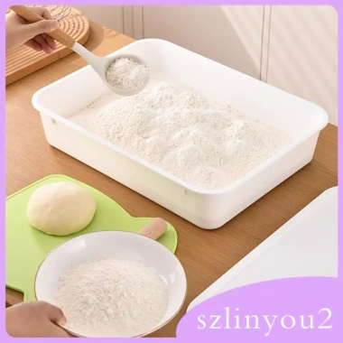 Hộp chống bột Pizza gia đình, khay chống dính có nắp, thực phẩm tươi, giá 292.600₫ 7
