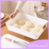 Hộp chống bột Pizza gia đình, khay chống dính có nắp, thực phẩm tươi, giá 292.600₫ 8