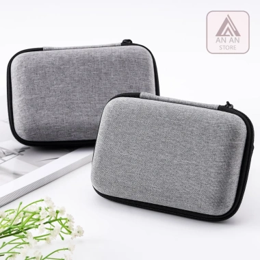 Hộp Chống Sốc Đựng Củ Sạc & Cáp Sạc Tai Nghe - Túi Phụ Kiện Mini Gọn Nhẹ Giá 27.000đ
