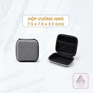 Hộp Chống Sốc Đựng Củ Sạc & Cáp Sạc Tai Nghe - Túi Phụ Kiện Mini Gọn Nhẹ Giá 27.000đ 10 Hộp Chống Sốc Đựng Củ Sạc & Cáp Sạc Tai Nghe - Túi Phụ Kiện Mini Gọn Nhẹ Giá 27.000đ 10