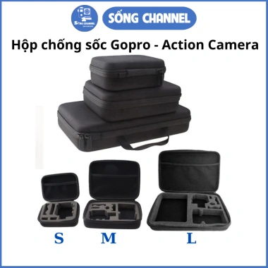 Hộp Chống Sốc Gopro cho Action Camera - Đủ Size S M L, Giá chỉ 62.000đ