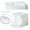 Hộp chụp sản phẩm 40x40 cm có đèn LED + 4 phông nền rời - Giá ưu đãi 200.000 VND 2